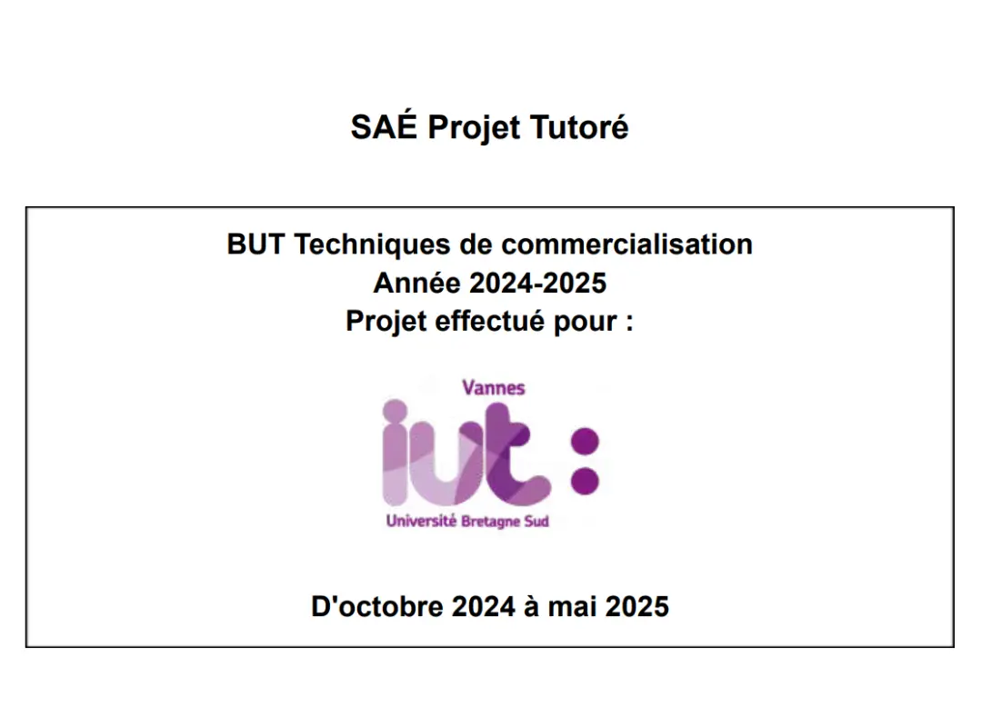 Rapport TC Communication