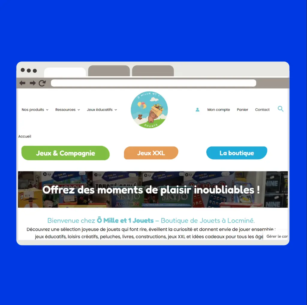 Site web design portfolio Jasmine Orman