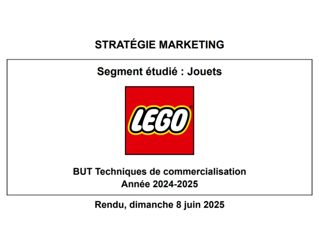 Stratégie Marketing Lego